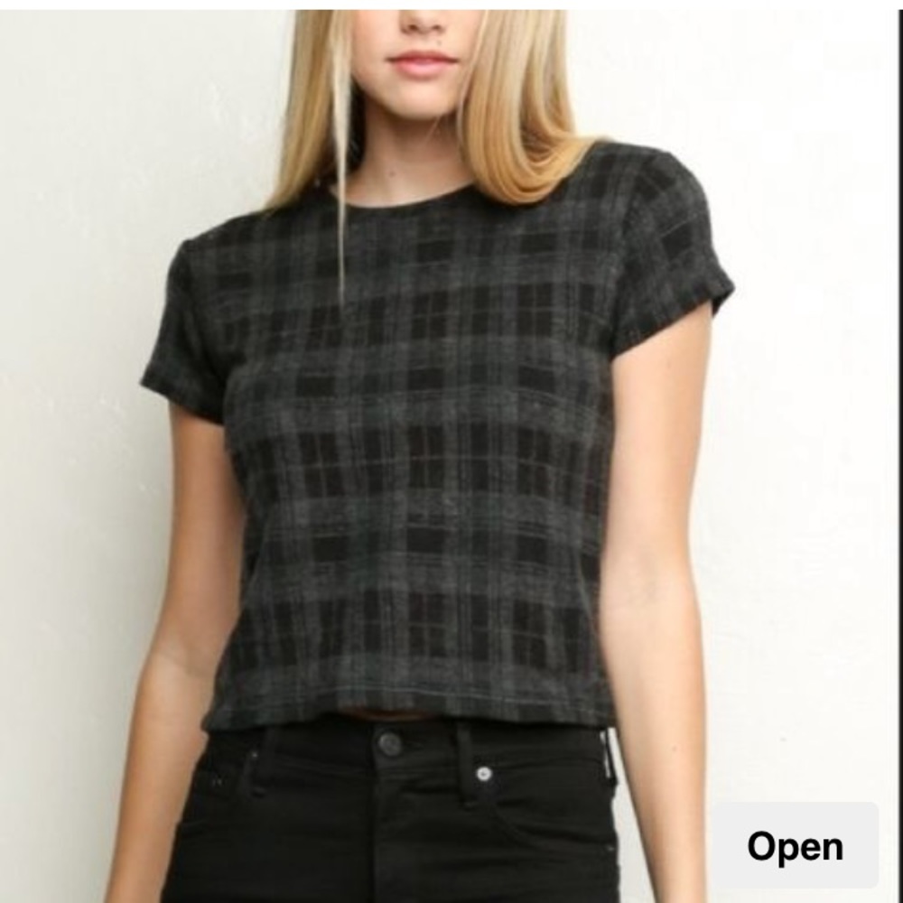 Brandy Melville plaid shirt